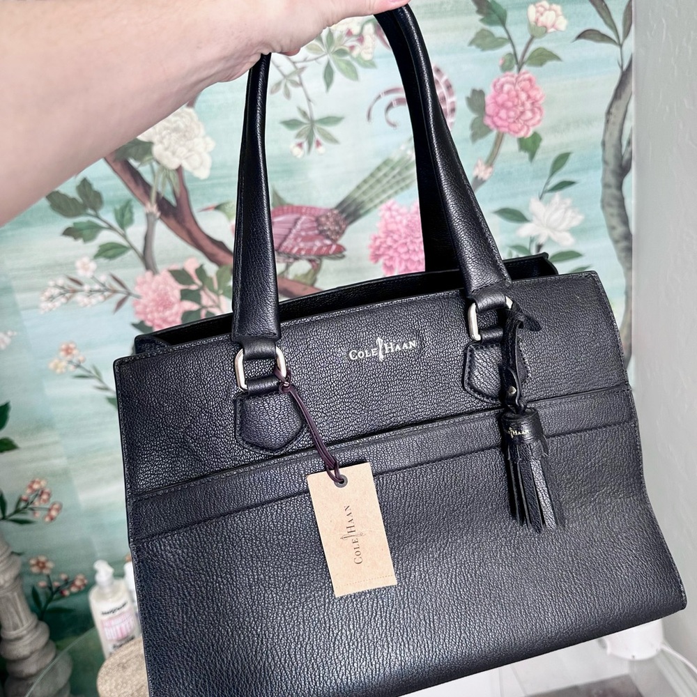 Amazing Holiday Gift!  New Cole Haan Black Satchel